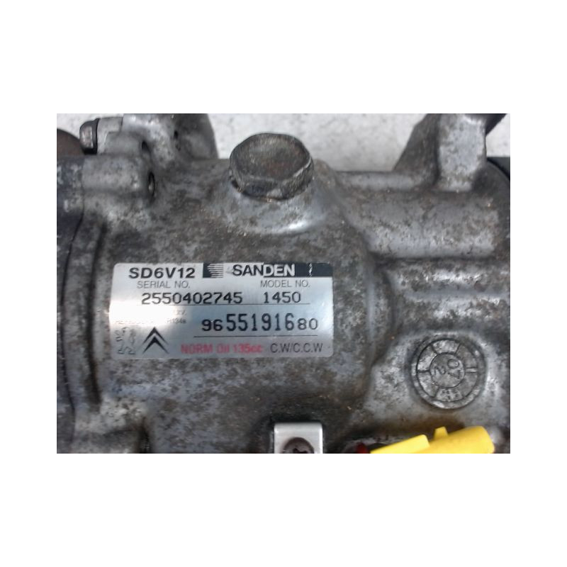 COMPRESSEUR AIR CONDITIONNE CITROEN C3
