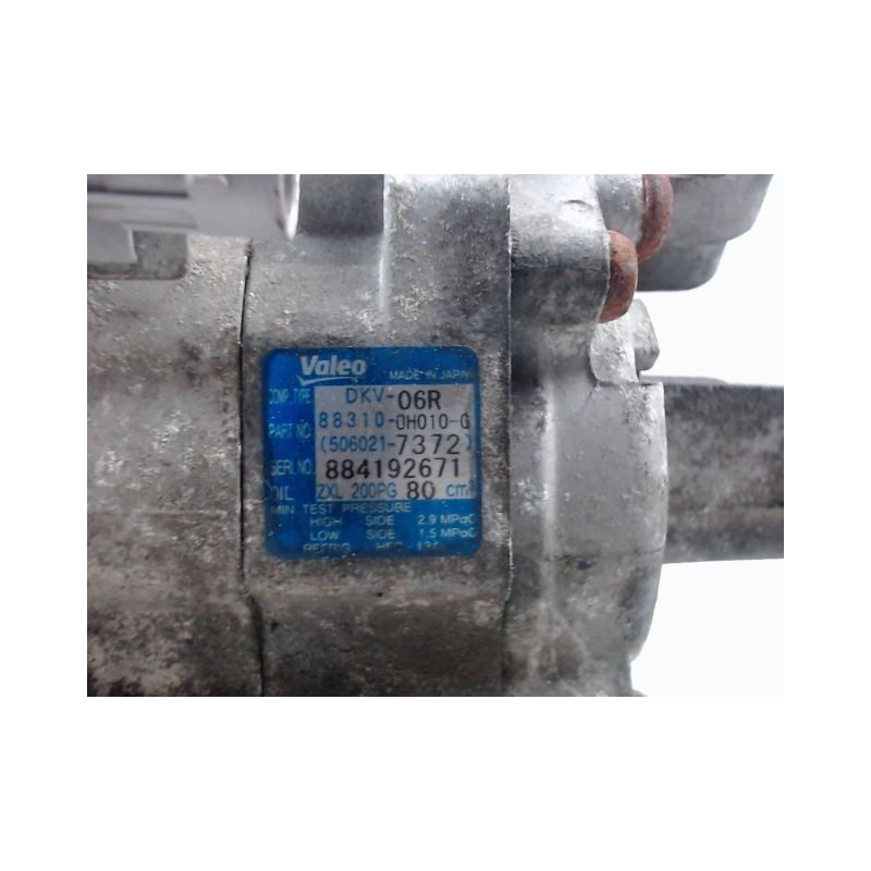 COMPRESSEUR AIR CONDITIONNE TOYOTA AYGO 3P