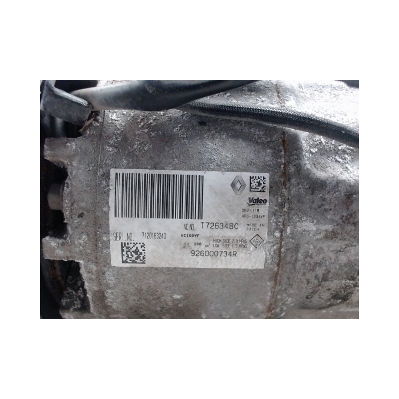COMPRESSEUR AIR CONDITIONNE RENAULT CLIO IV