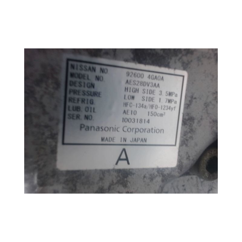 COMPRESSEUR AIR CONDITIONNE INFINITI Q50