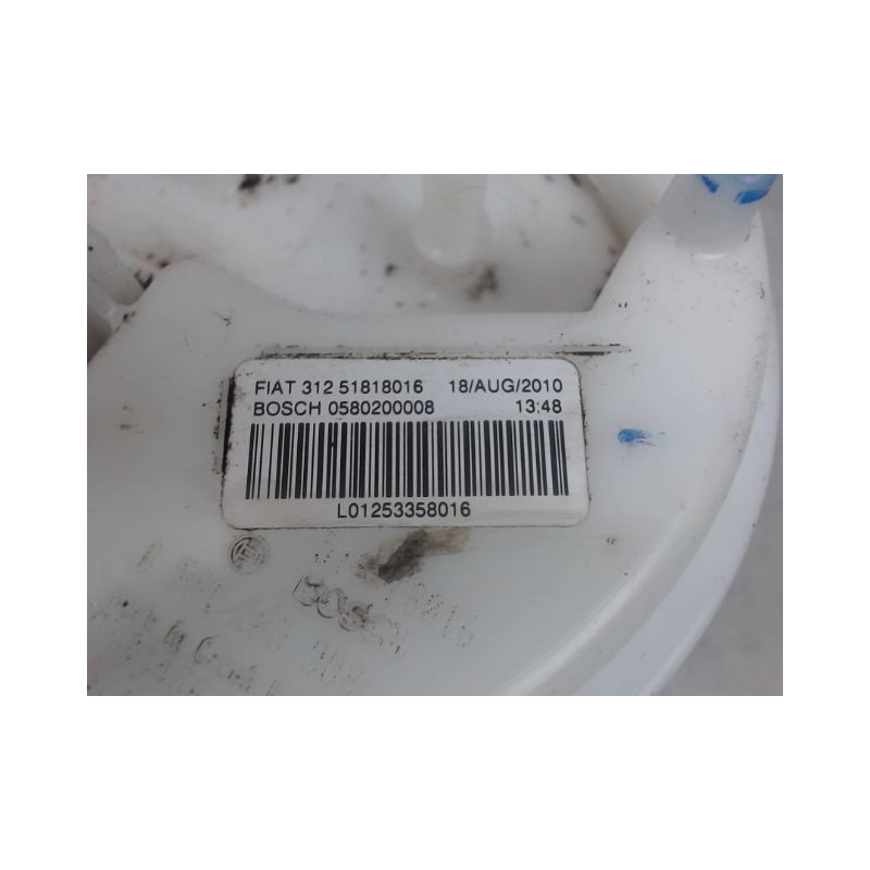 POMPE CARBURANT IMMERGEE FIAT 500 2007-