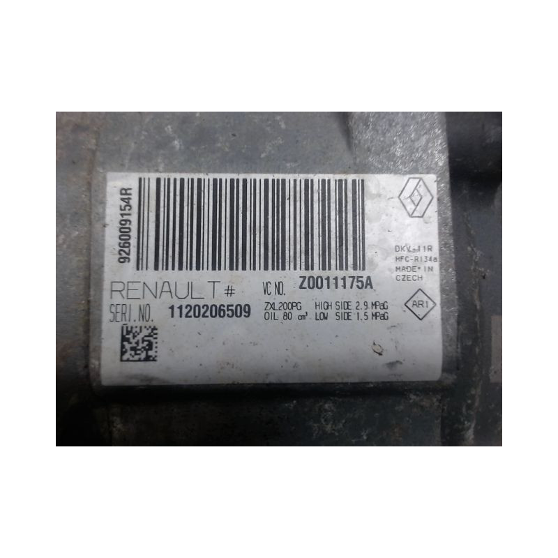 COMPRESSEUR AIR CONDITIONNE DACIA SANDERO 2008-