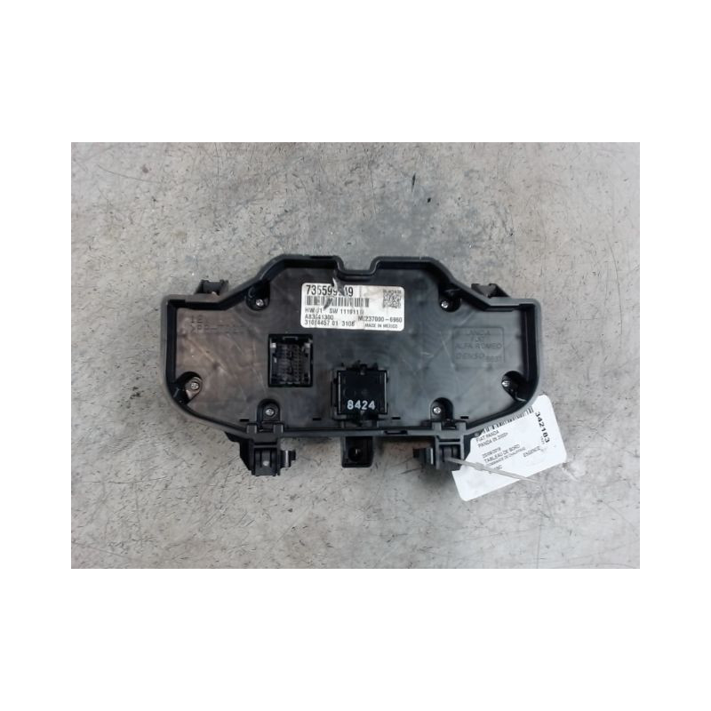 COMMANDE DE CHAUFFAGE FIAT PANDA 2003-