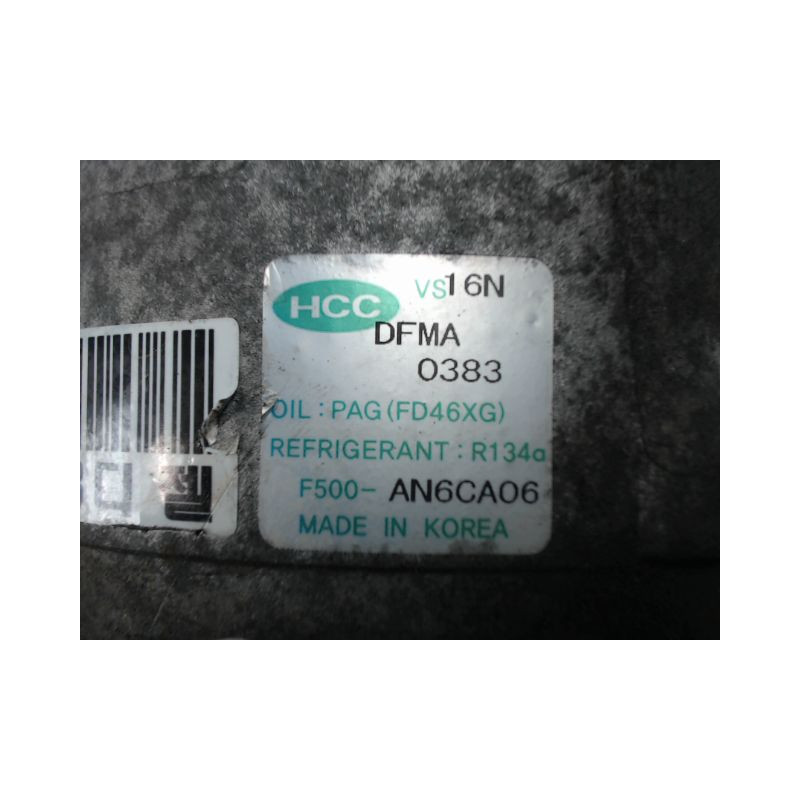 COMPRESSEUR AIR CONDITIONNE HYUNDAI I30