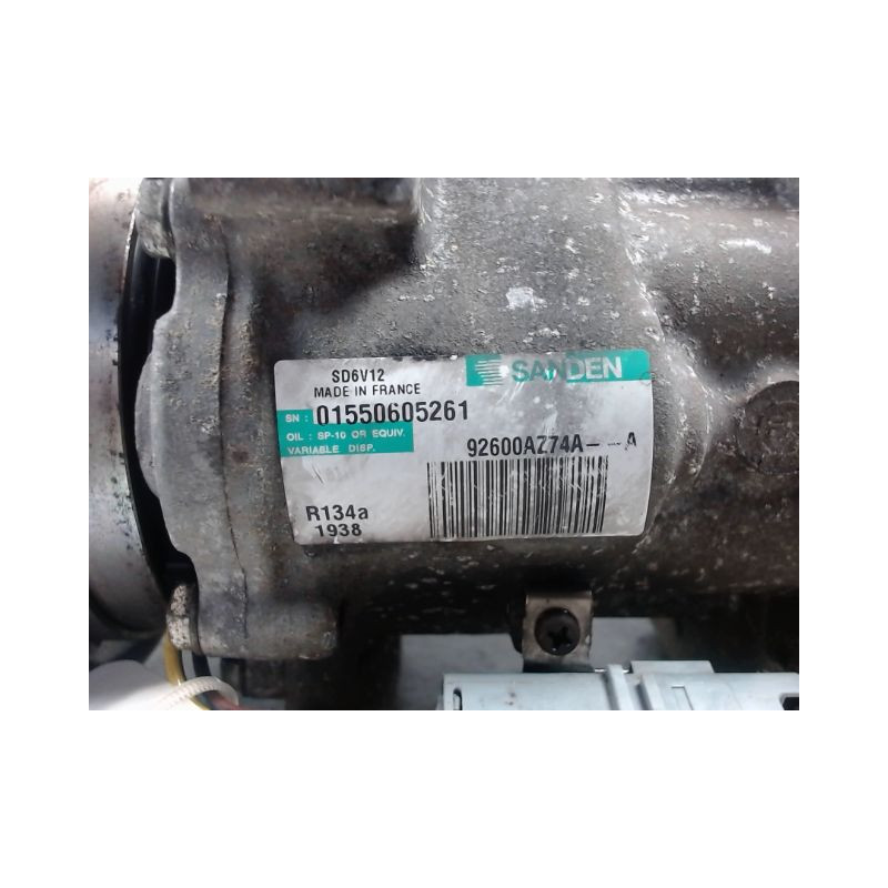 COMPRESSEUR AIR CONDITIONNE NISSAN NOTE