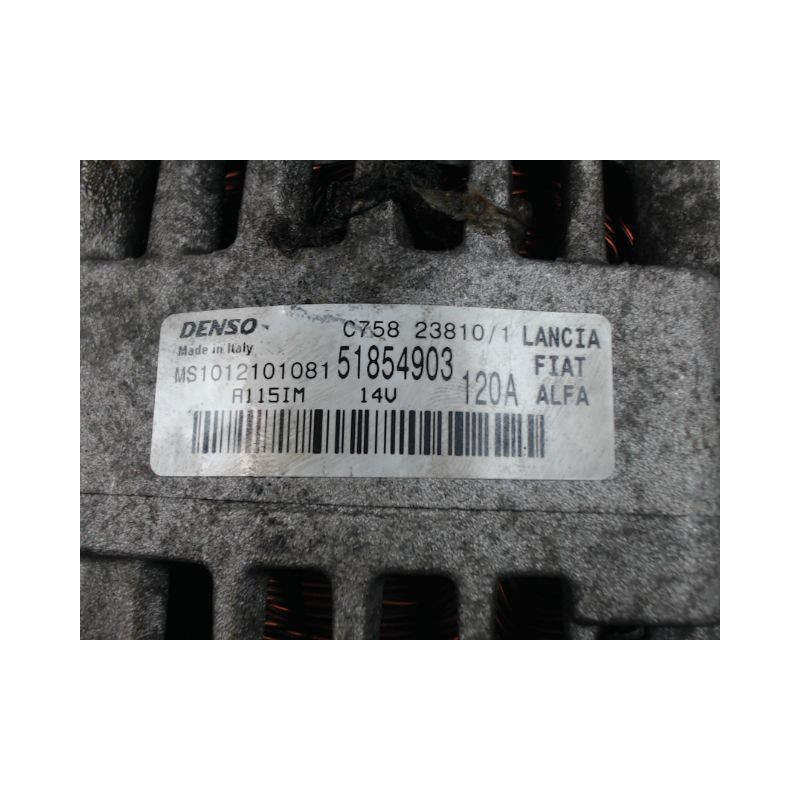 ALTERNATEUR FIAT 500 2007-
