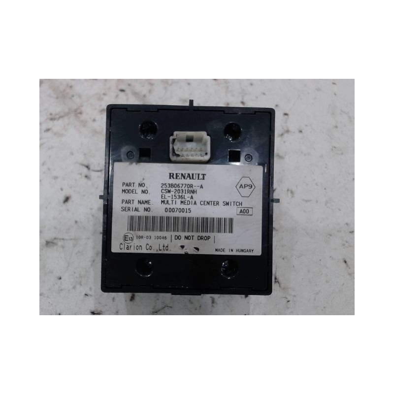 COMMANDE GPS RENAULT SCENIC III