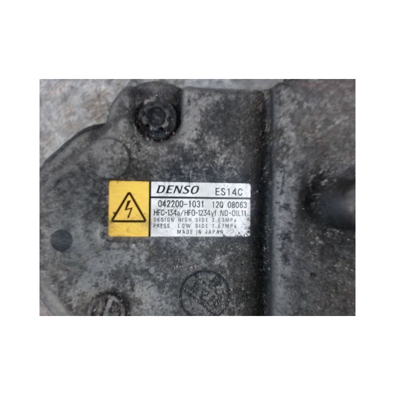 COMPRESSEUR AIR CONDITIONNE TOYOTA AURIS 2010-
