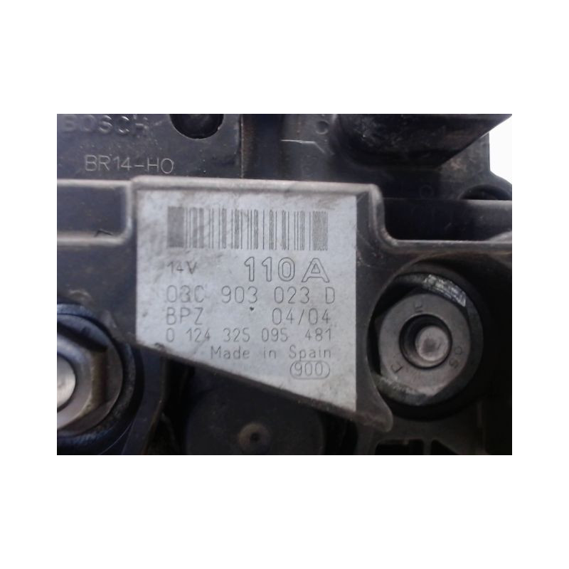 ALTERNATEUR VOLKSWAGEN GOLF V 2003-2009