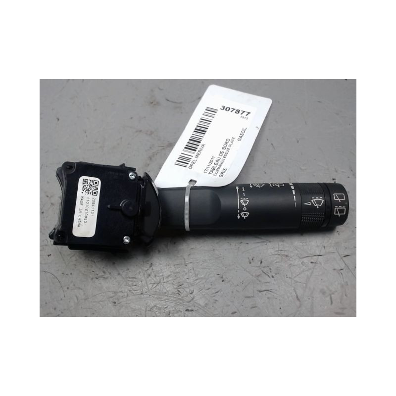 COMMANDE ESSUIE GLACE OPEL MERIVA