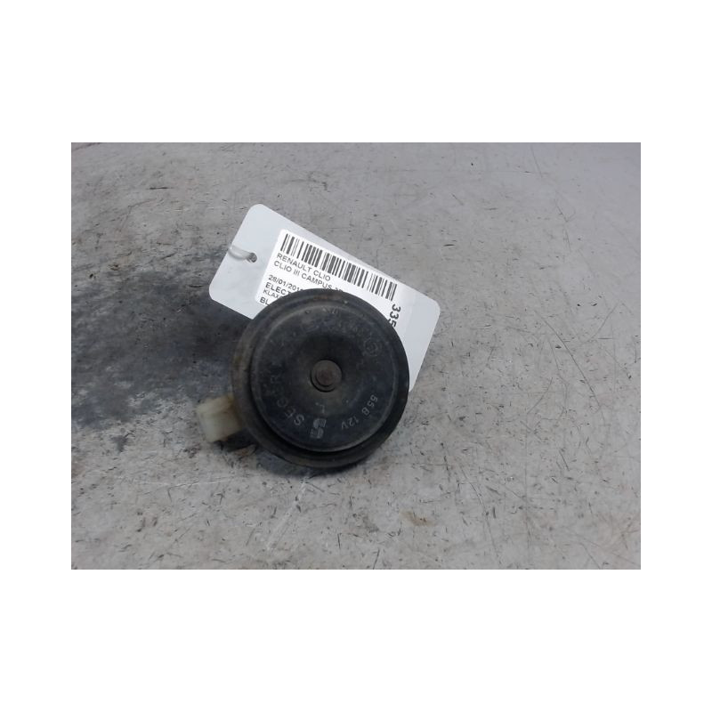 KLAXON / AVERTISSEUR RENAULT CLIO III CAMPUS 09-