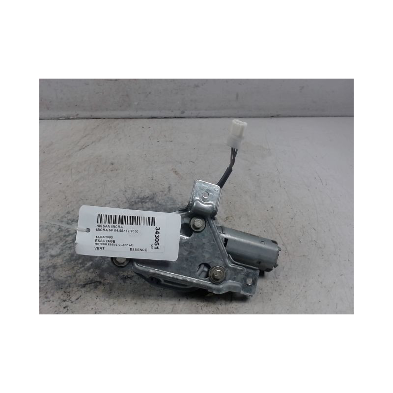 MOTEUR ESSUIE-GLACE ARRIERE NISSAN MICRA 98-2000