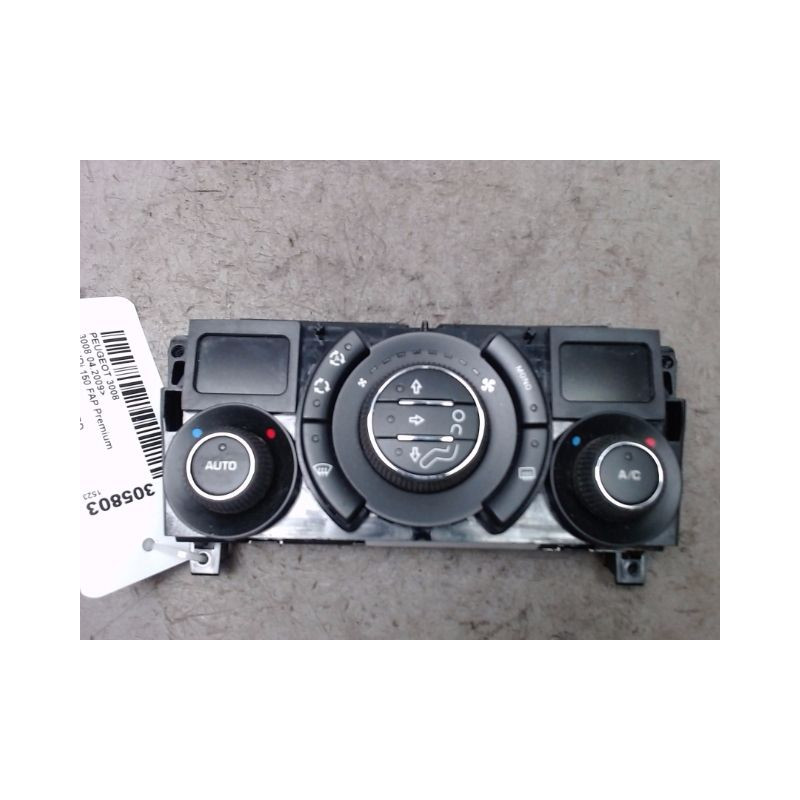 COMMANDE DE CHAUFFAGE PEUGEOT 3008 2009-