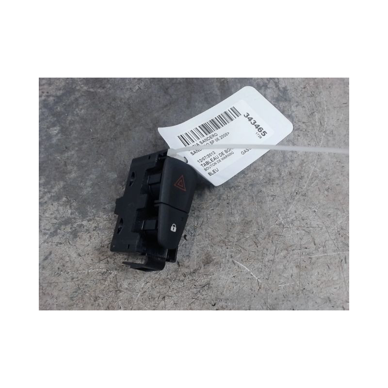 BOUTON DE WARNING DACIA SANDERO 2008-