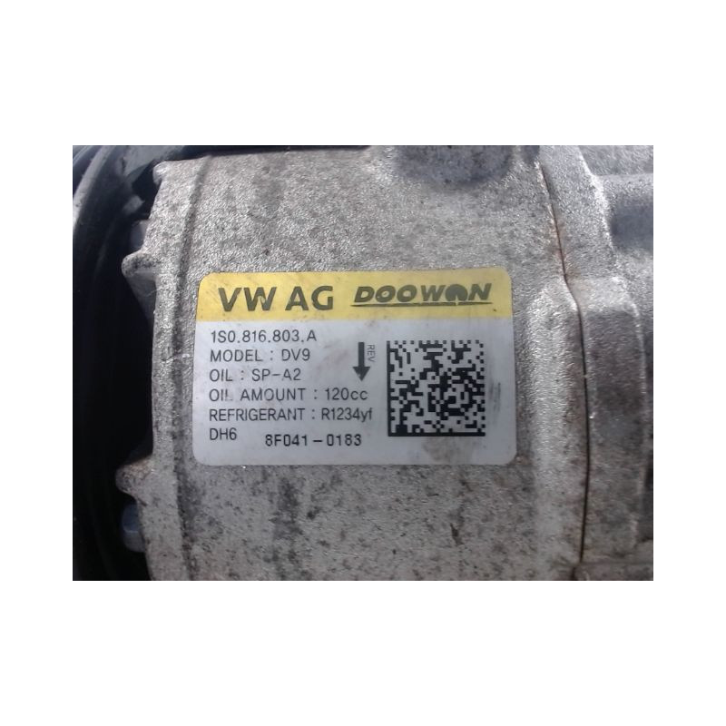 COMPRESSEUR AIR CONDITIONNE VOLKSWAGEN UP