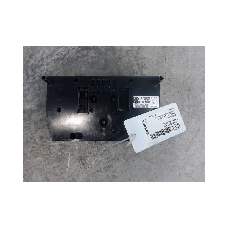 COMMANDE DE CHAUFFAGE CITROEN XSARA PICASSO