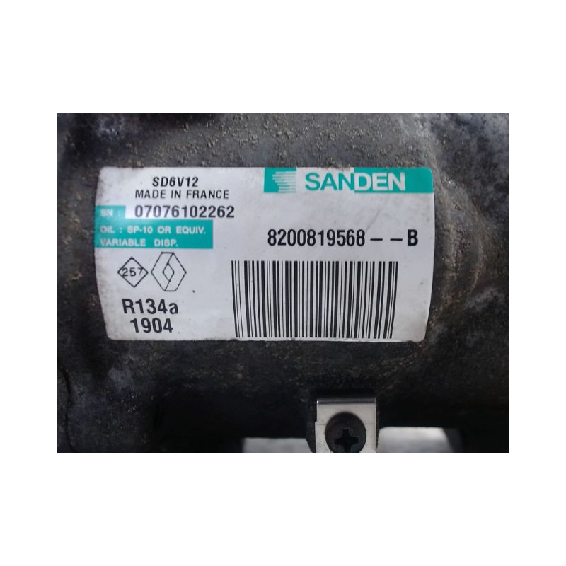 COMPRESSEUR AIR CONDITIONNE RENAULT CLIO III 2010-