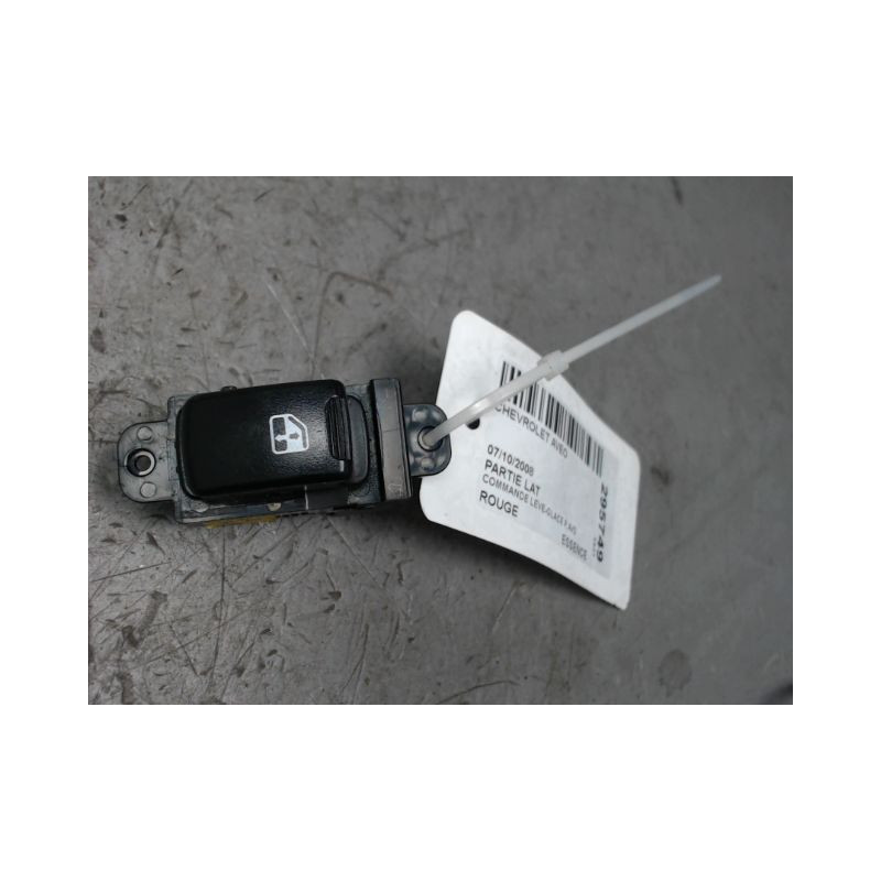 COMMANDE LEVE-GLACE PORTE AVD CHEVROLET AVEO