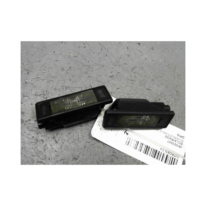 ECLAIREUR PLAQUE DE POLICE CITROEN C4