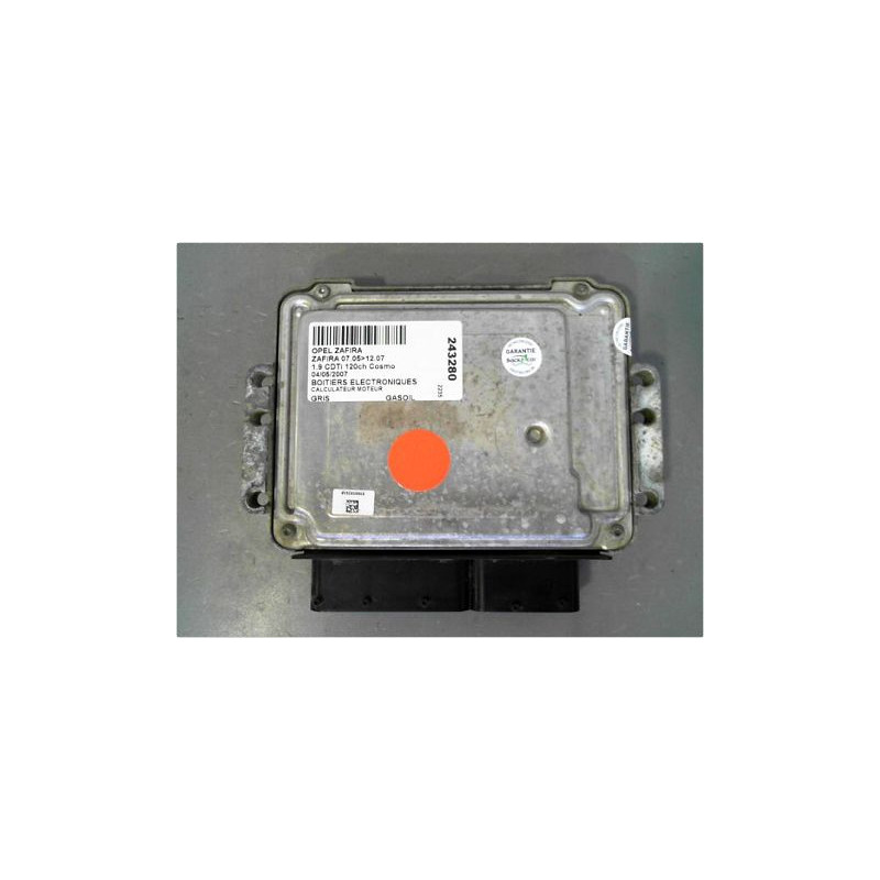 CALCULATEUR MOTEUR OPEL ZAFIRA 05-07