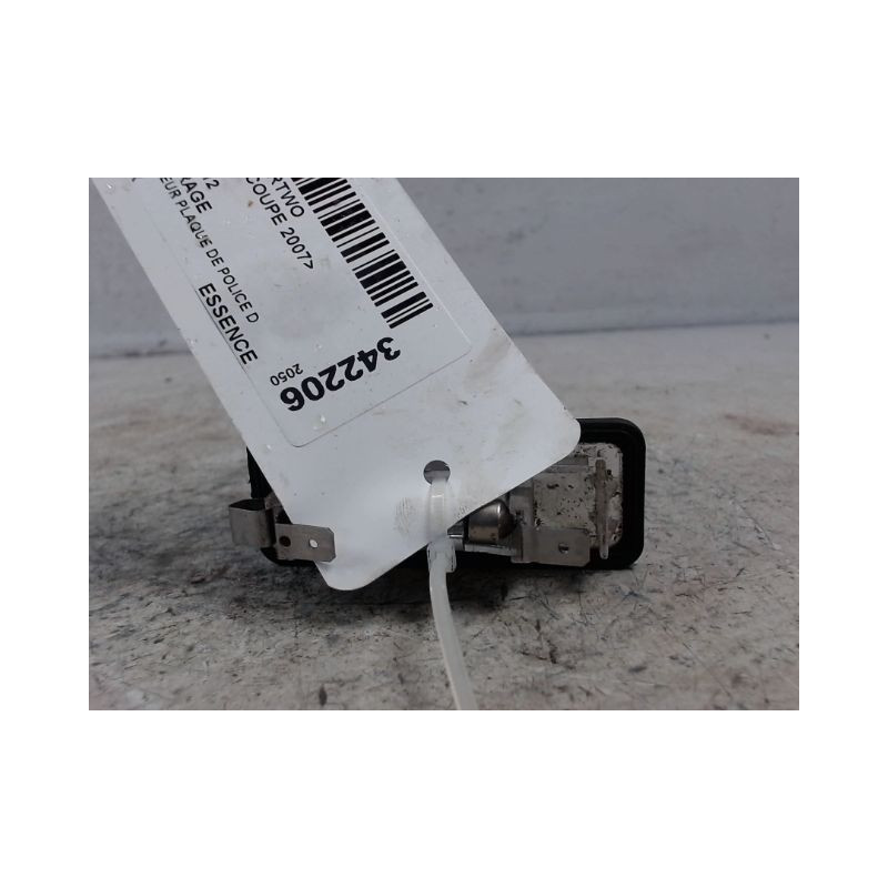 ECLAIREUR PLAQUE DE POLICE DROIT SMART FORTWO COUPE 2007-