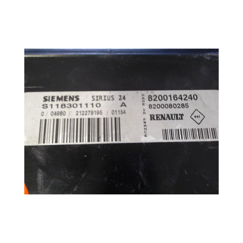 CALCULATEUR MOTEUR RENAULT CLIO II PH.2 01-06