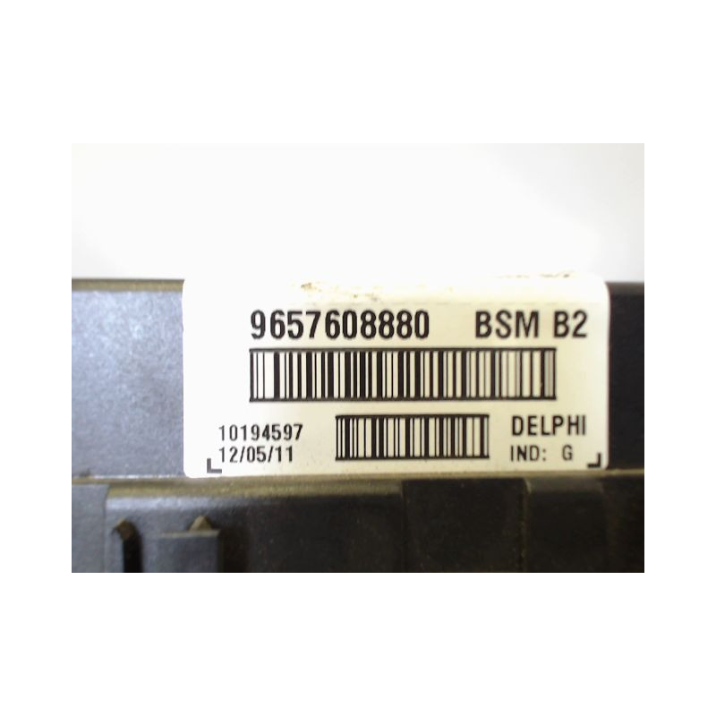 BOITE A FUSIBLES PEUGEOT 206+ 2009-