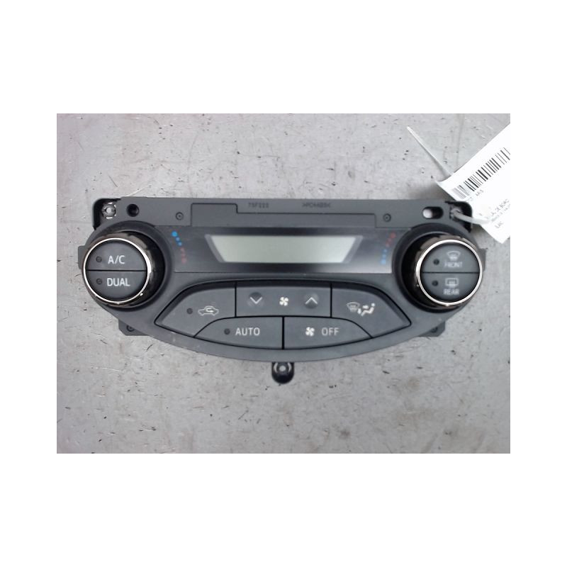 COMMANDE DE CHAUFFAGE TOYOTA YARIS