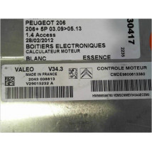 CALCULATEUR MOTEUR PEUGEOT 206+ 09-13