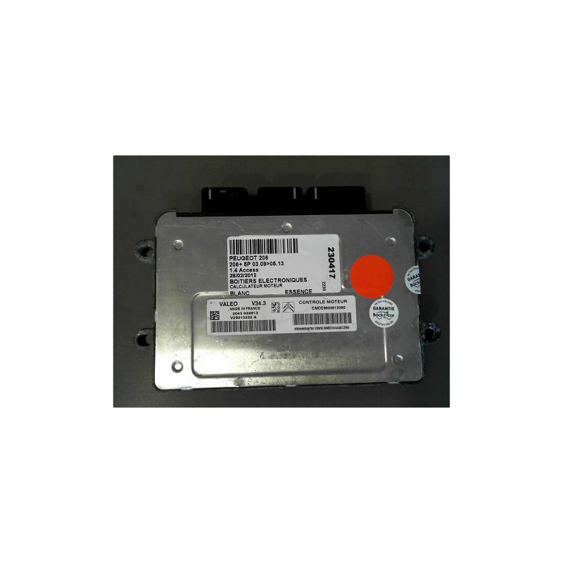 CALCULATEUR MOTEUR PEUGEOT 206+ 09-13