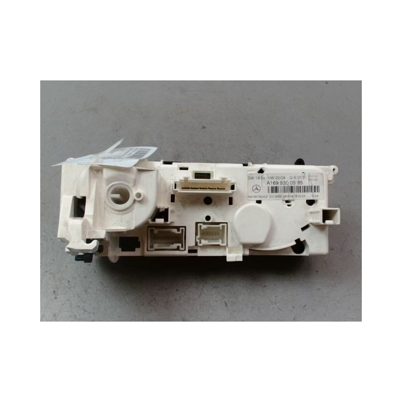 COMMANDE DE CHAUFFAGE MERCEDES CLASSE A MONOSP. I Phase 2 (168) 2001-2004