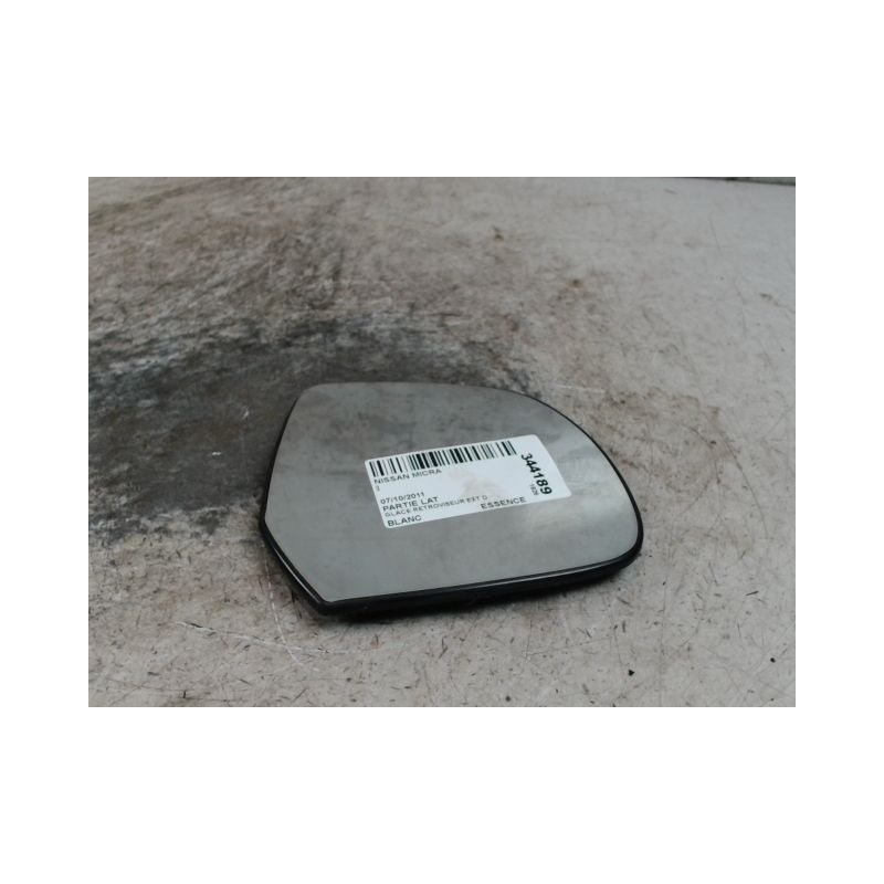 GLACE RETROVISEUR EXT D NISSAN MICRA 2009-