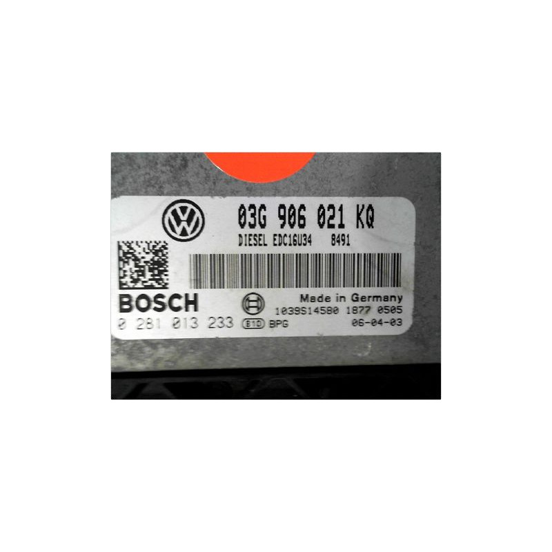 CALCULATEUR MOTEUR VOLKSWAGEN GOLF V PLUS 05-08