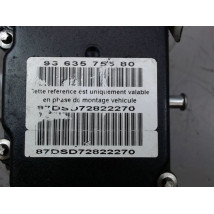 UNITE HYDRAULIQUE ABS PEUGEOT 308 I Phase 1 2007-2011