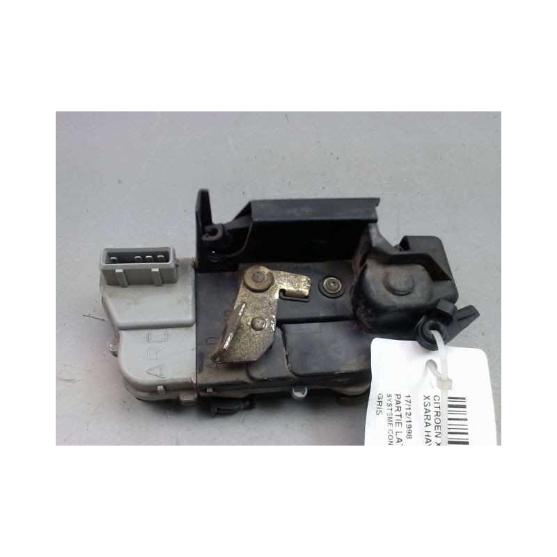 SYSTEME CONDAMNATION ARRIERE DROIT CITROEN XSARA Phase 1 1997-2000