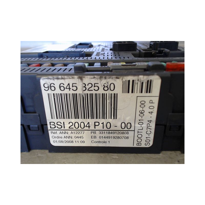 BOITIER GESTION HABITACLE CITROEN C3 2005-