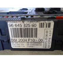 BOITIER GESTION HABITACLE CITROEN C3 2005-
