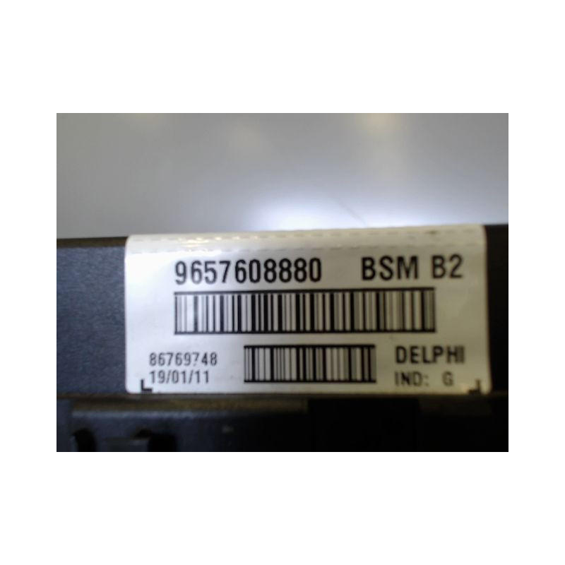 BOITE A FUSIBLES PEUGEOT 206+ 2009-