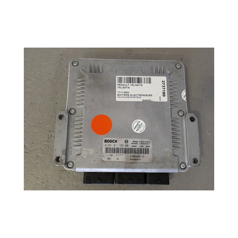 CALCULATEUR MOTEUR RENAULT VELSATIS