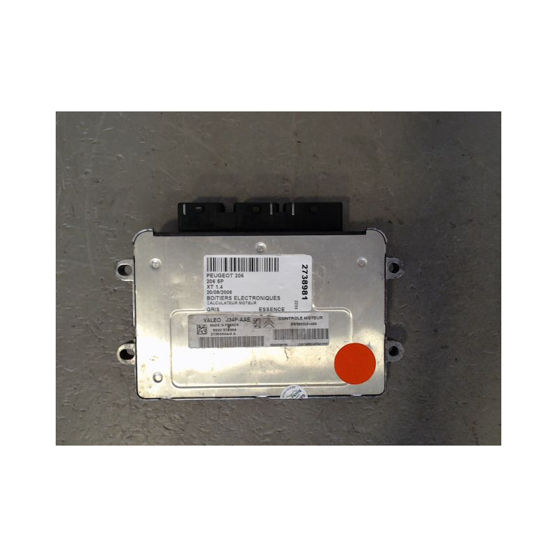 CALCULATEUR MOTEUR PEUGEOT 206 5P