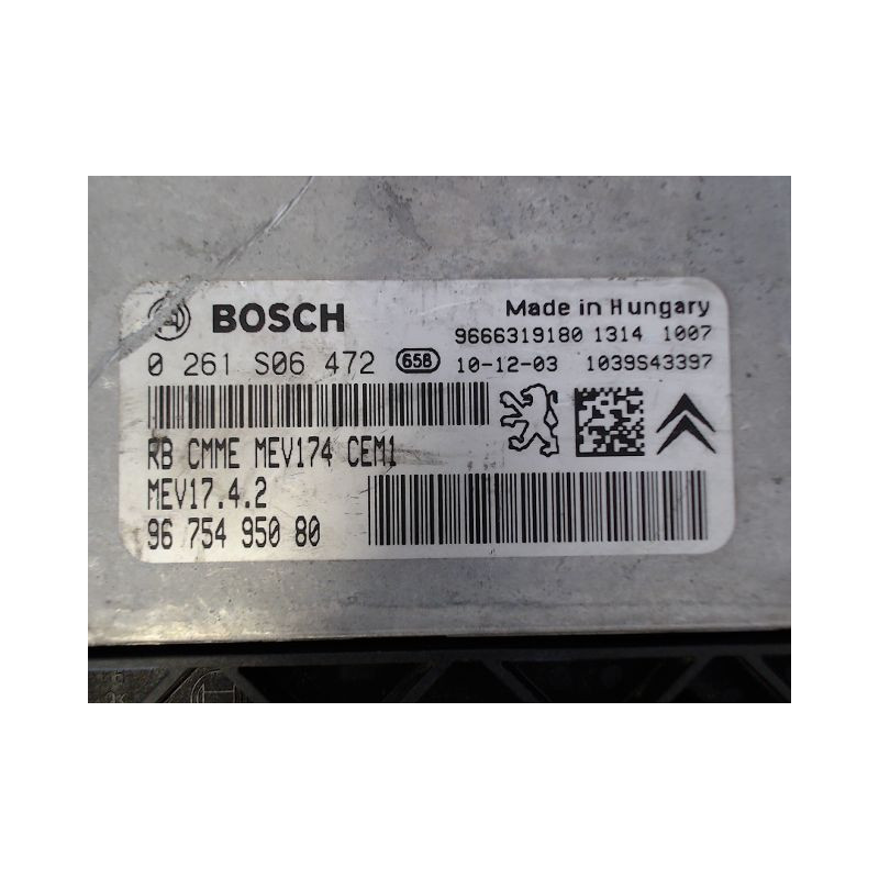 CALCULATEUR MOTEUR CITROEN C3 PICASSO 2008-
