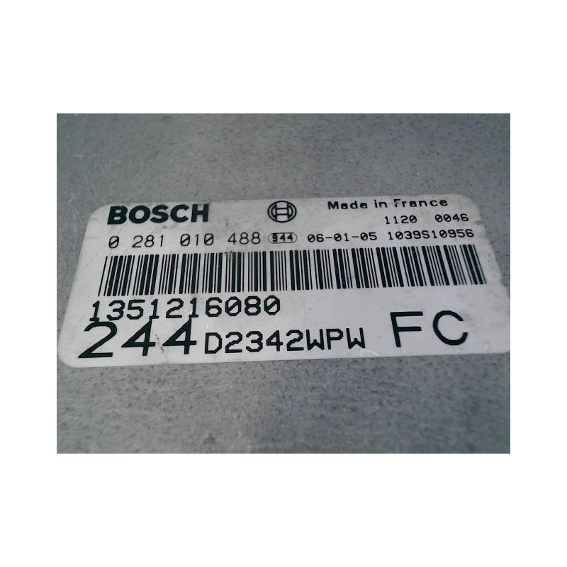 CALCULATEUR MOTEUR FIAT DUCATO