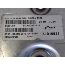 CALCULATEUR MOTEUR FIAT 500 2007-