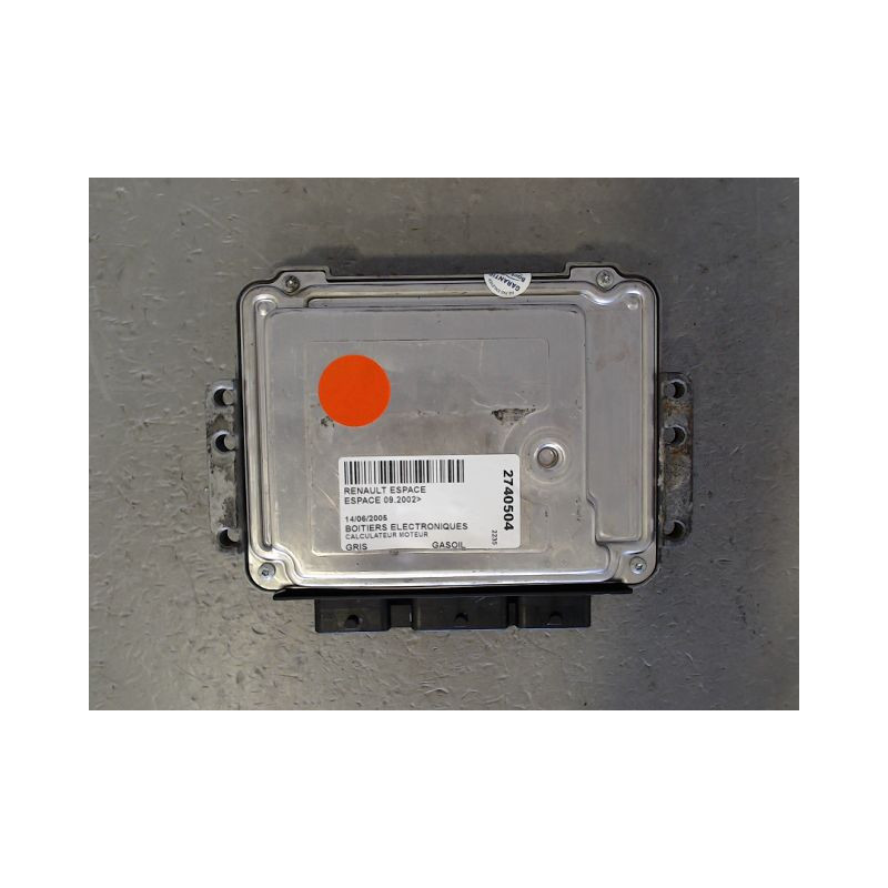 CALCULATEUR MOTEUR RENAULT ESPACE 2002-