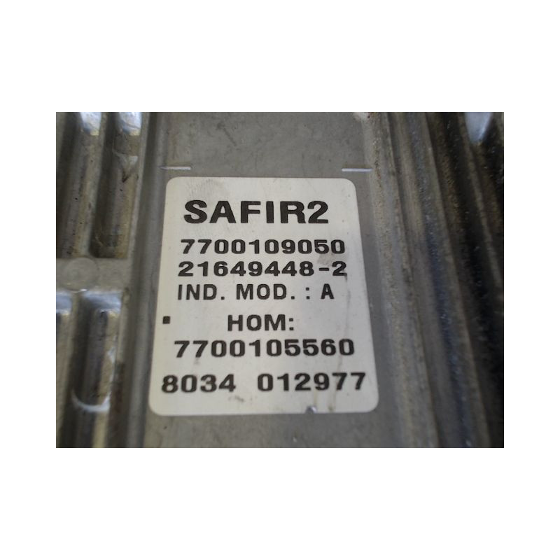 CALCULATEUR MOTEUR RENAULT TWINGO 93-98