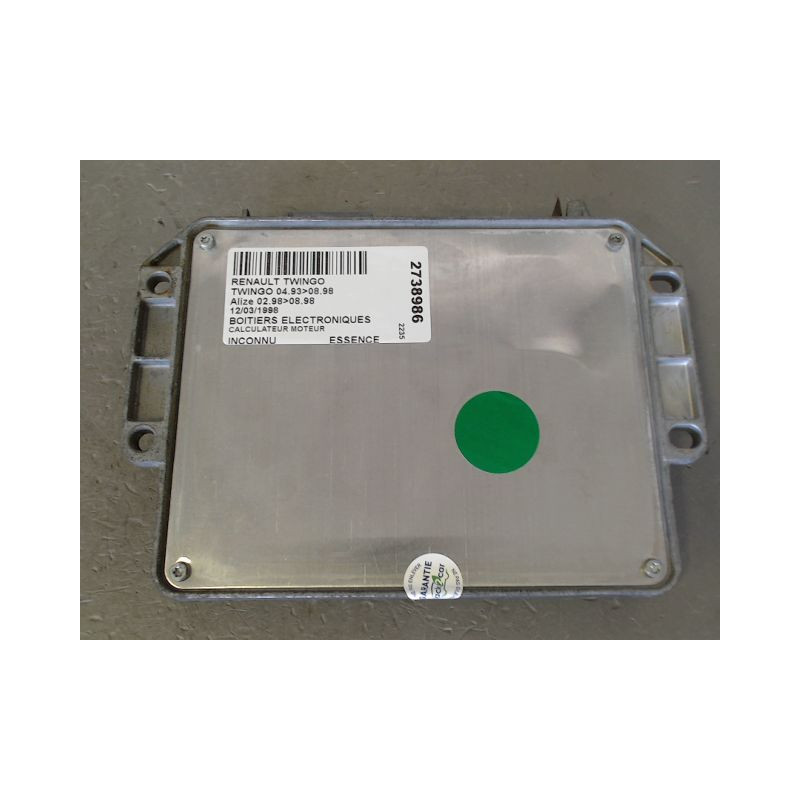 CALCULATEUR MOTEUR RENAULT TWINGO 93-98