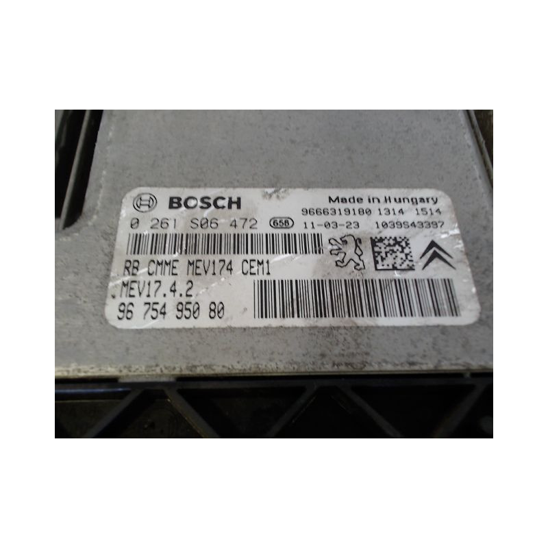 CALCULATEUR MOTEUR PEUGEOT 207 CC