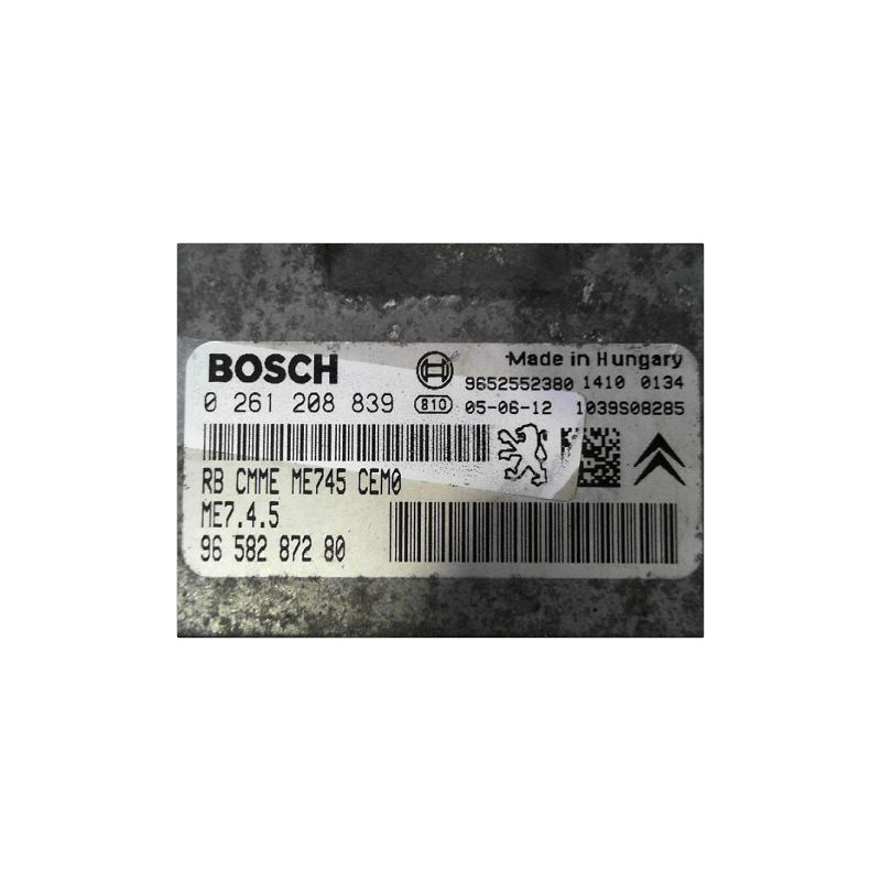 CALCULATEUR MOTEUR PEUGEOT 206 98-09