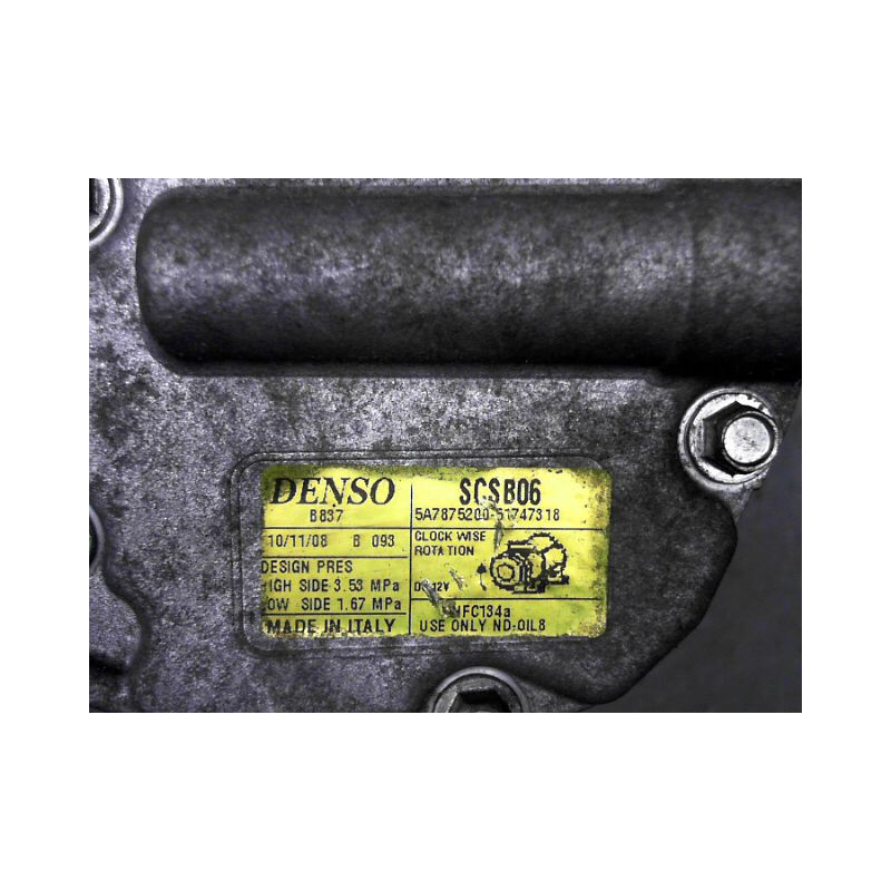 COMPRESSEUR AIR CONDITIONNE FIAT PANDA