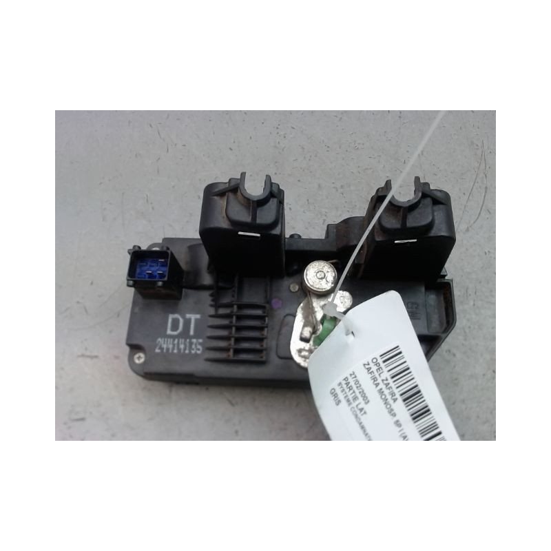 SYSTEME CONDAMNATION ARRIERE DROIT OPEL ZAFIRA MONOSP. I (A) 1999-2005
